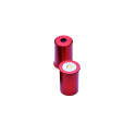 Paire de douilles amortisseurs métal anodisé rouge calibre 12 1 - PS Type 