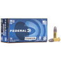 Munitions FEDERAL 22 LR Champion Solid 40 grains  avis, caractéristiques, performances