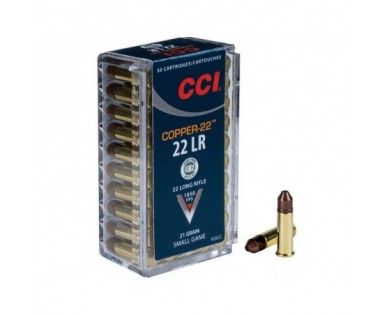 Munitions 22LR CCI COPPER-22 - 1850 FPS 