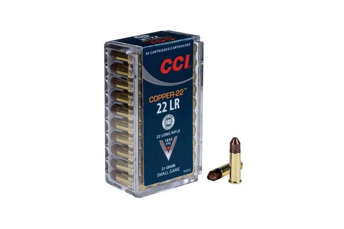 Munitions 22LR CCI COPPER-22 - 1850 FPS 