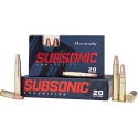 Munitions HORNADY Subsonic Sub-x calibre 45-70 Govt avis, ca...