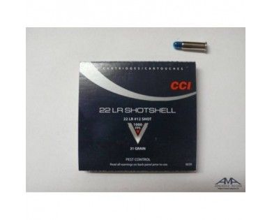 Munitions 22 LR CCI Grenaille 31gr / 20 