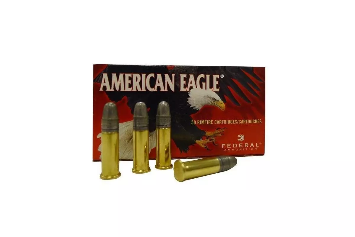 Munitions Federal American Eagle 22LR High Velocity 
