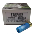 Cartouches à balle JOCKER RSD Tactical Sport 28 calibre 12/7...