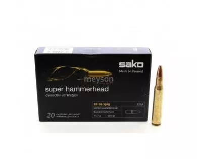 Munitions Sako Super Hammerhead calibre 30-06 – 180 grains 