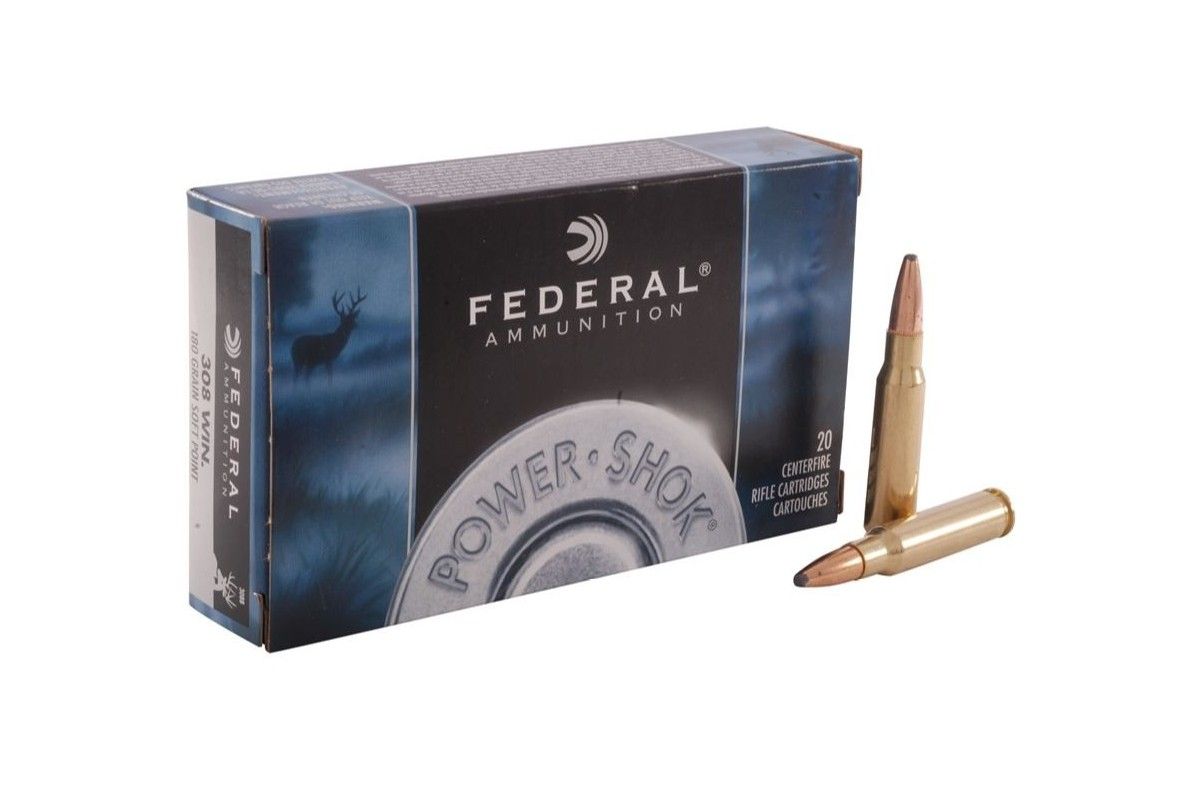 Munitions Federal Calibre 243 POWER SHOK PS-SP 80 grains Munitions Federal Calibre 243 POWER SHOK PS-SP 80 grains