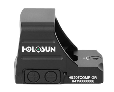 Viseur reflex HOLOSUN Elite 507 Comp réticule vert avis, car...