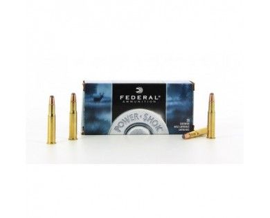 Cartouches Federal 30-30Win. 170grs Soft point RN 