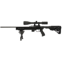 Carabine ISSC SPA ATS Advanced Tactical Survival Cal. 22Lr + Lunette 6-24x50 et Bipied avis, caractéristiq...