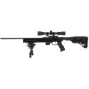 Carabine ISSC SPA  ATS Advanced Tactical Survival Cal. 22Lr + Lunette 3-9x40 et Bipied avis, caractéristiqu...