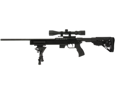 Carabine ISSC SPA  ATS Advanced Tactical Survival Cal.17 Hmr + Lunette 3-9x40 et Bipied avis, caractéristiques, performances