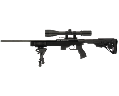 Carabine ISSC SPA ATS Advanced Tactical Survival Cal. 17Hmr + Lunette 6-24x50 et Bipied avis, caractéristiques, performances