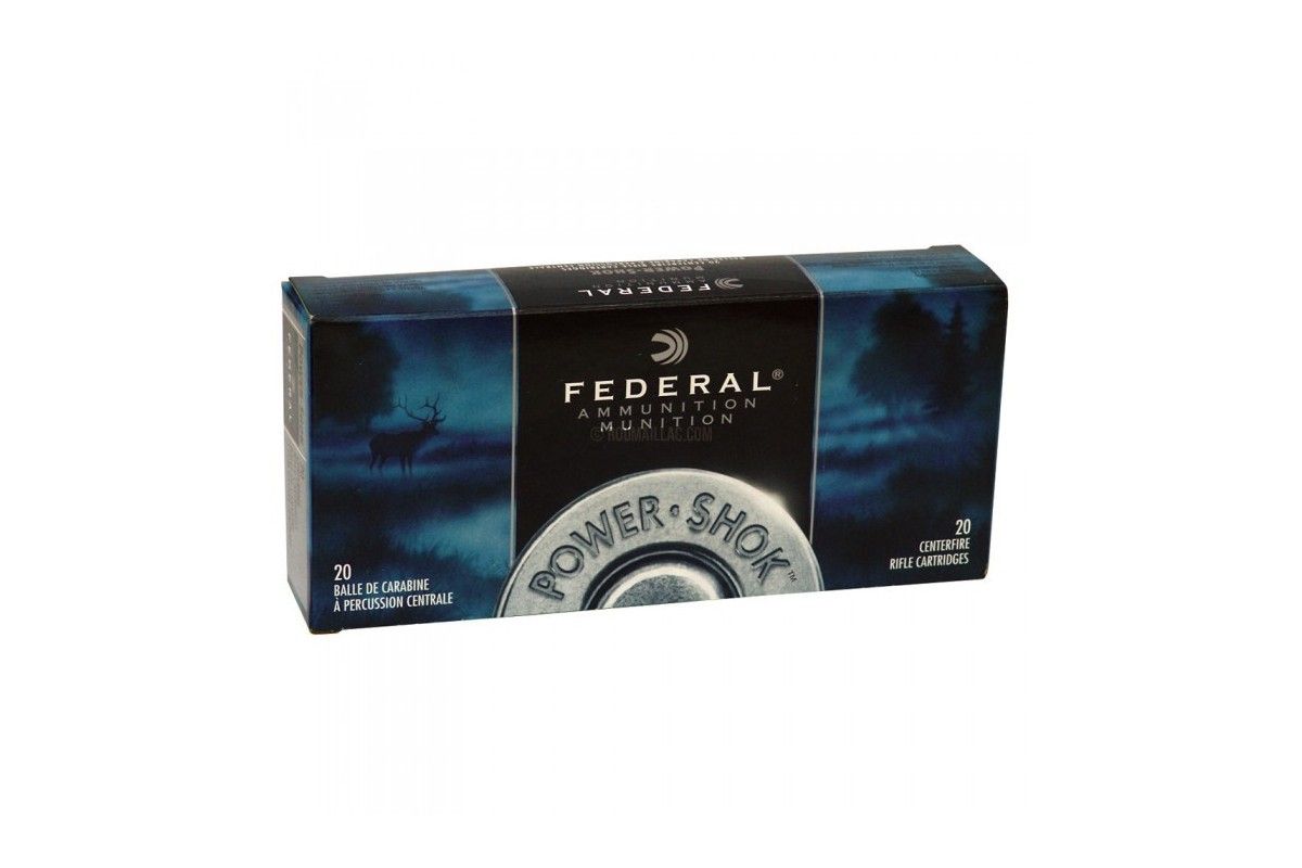 Munitions Federal Calibre 45-70 GVT 300 grains FLAT NOSE POWER SHOK Munitions Federal Calibre 45-70 GVT 300 grains FLAT NOSE POWER SHOK