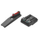 Hausse réglable et guidon fibre optique LPA pour Ruger Mark ...