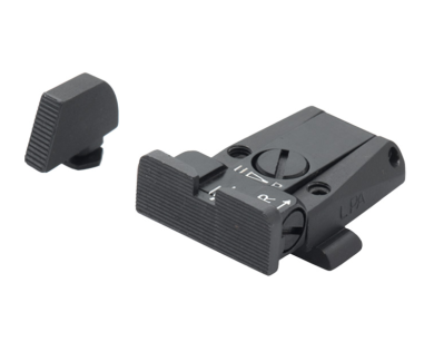 Hausse réglable et guidon LPA pour GLOCK 17 à 48 avis, carac...