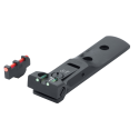 Hausse réglable et guidon fibre optique LPA pour revolver Sm...