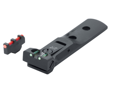 Hausse réglable et guidon fibre optique LPA pour revolver Sm...