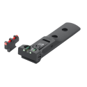 Hausse réglable et guidon fibre optique LPA pour revolver Sm...