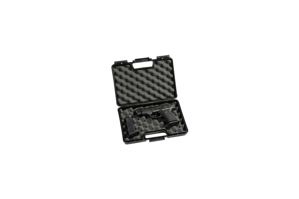 Mallette NEGRINI polypropylène injecté pour arme de poing av... Mallette NEGRINI polypropylène injecté pour arme de poing av...