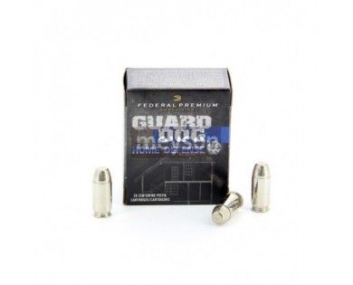 Cartouches Federal Premium Guard Dog Home Defense 45 ACP 165 Grain X 20 