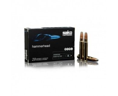 Munitions SAKO 9.3X62 HAMMERHEAD SP 18.5G 286GR 266D WILD BOAR 