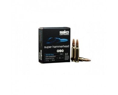 Munitions CAL. 300 win mag super hammerhead Sako Boite de 10 