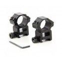 Colliers 25.4 mm Extra Hauts AIR FORCE OPTICS pour Rail de 21 mm 