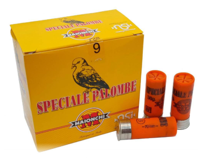 Cartouches de chasse MAIONCHI Speciale Palombe calibre 12/70...