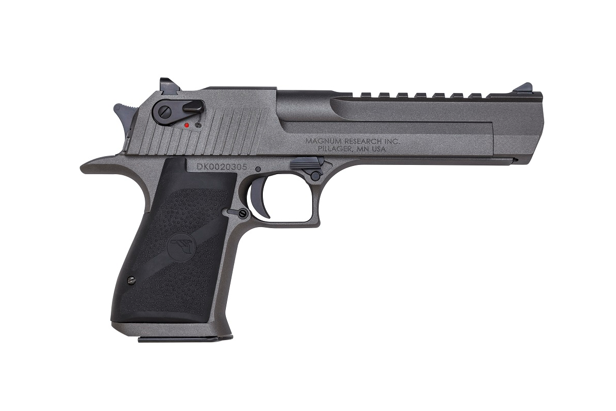 Pistolet Magnum Research Desert Eagle cerakote tungsten cali... Pistolet Magnum Research Desert Eagle cerakote tungsten cali...