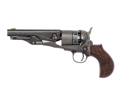 Révolver poudre noire Pietta 1862 Colt Police Gold Rush Begins acier calibre 44