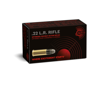 Munitions Geco Rifle, calibre 22 LR x 50