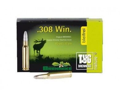 Munitions Brenneke TUG calibre 308 Win – 181 grains 