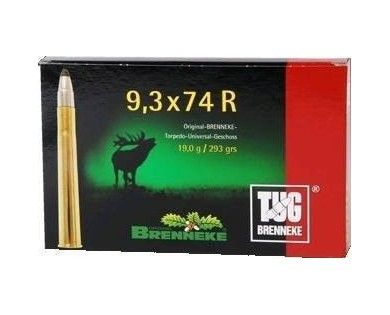 Munitions Brenneke TUG 9.3x74R 293 grains 