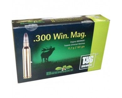 Munitions Brenneke TUG 300 Win 180 grains 
