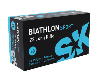 SK Biathlon Sport Calibre 22LR Cartouches
