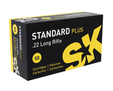 Cartouches SK Standard plus Calibre 22lr