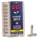 Munitions 22 LR CCI Stinger Hyper Velocity 32gr / 50