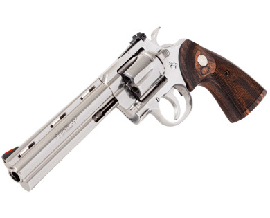 Revolver COLT Python inox 6'' calibre 357 Magnum avis, carac...