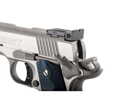 Pistolet COLT Gold Cup Trophy inox 5" calibre 45ACP avis, ca...