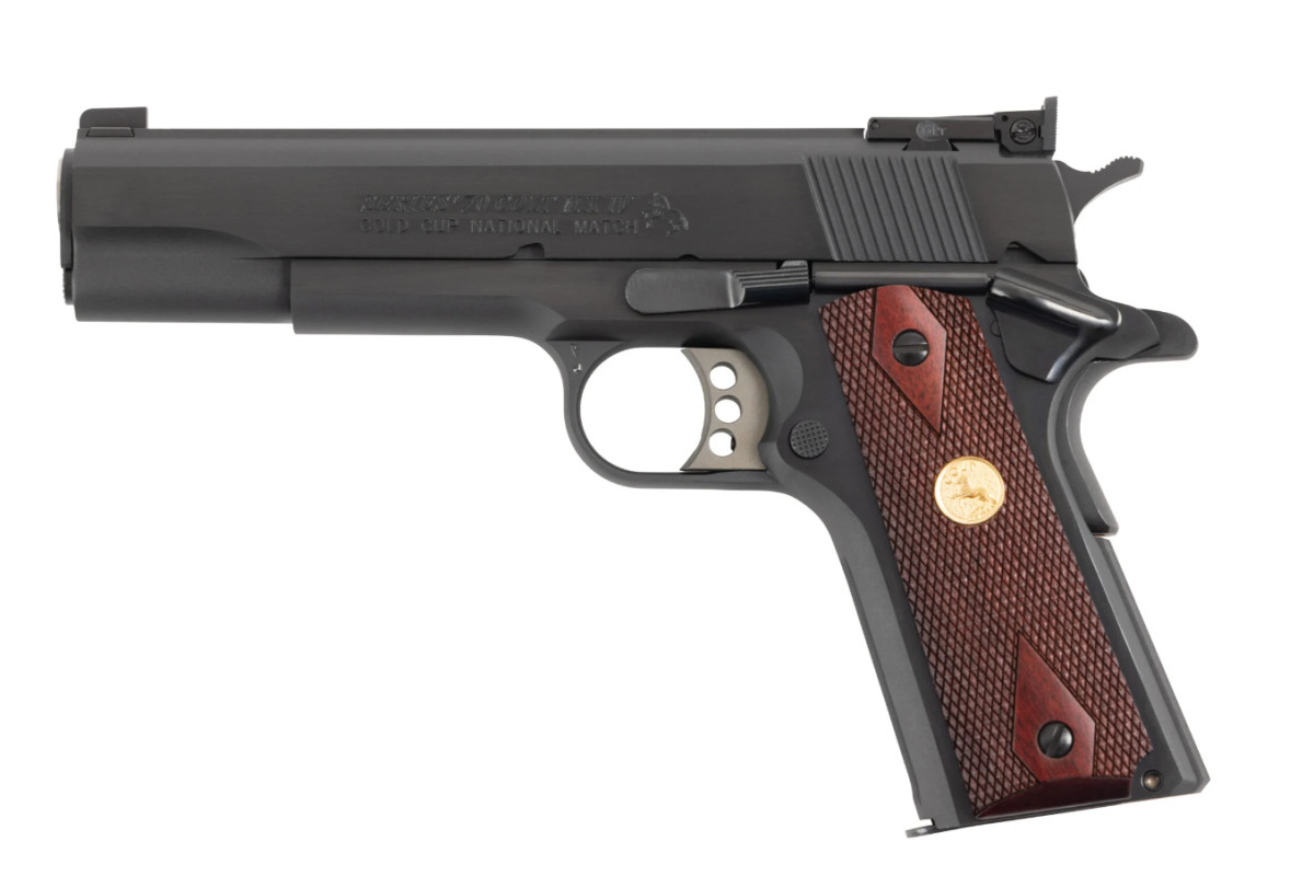 Pistolet COLT Natioanal Match Gold Cup 5'' calibre 45ACP avi... Pistolet COLT Natioanal Match Gold Cup 5'' calibre 45ACP avi...