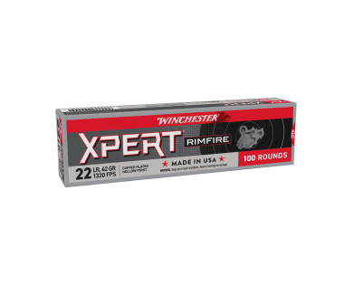 Munition Winchester 22LR XPERT Copper Plated 42GR boite de 100 avis, caractéristiques, performances