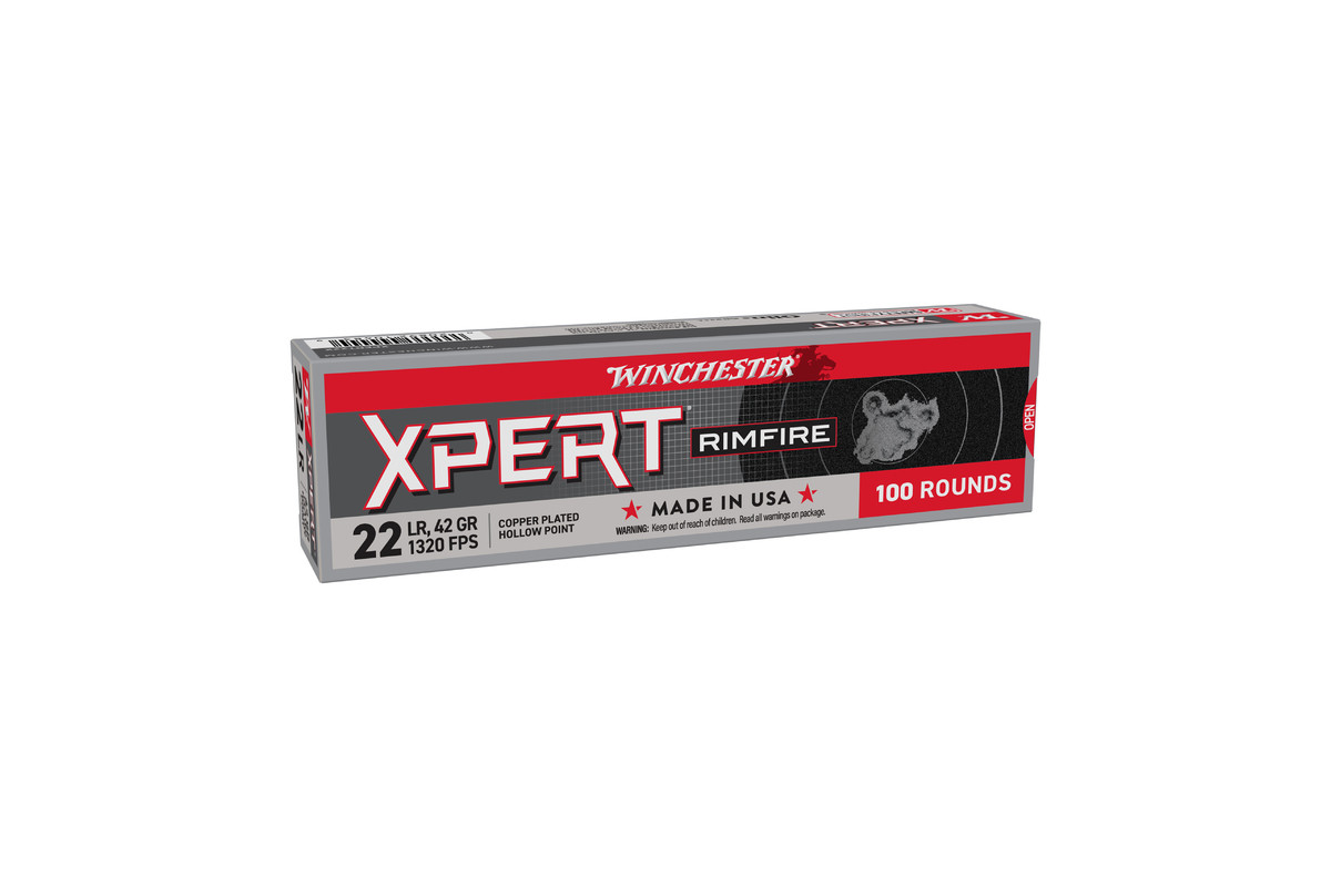 Munition Winchester 22LR XPERT Copper Plated 42GR boite de 100 avis, caractéristiques, performances Munition Winchester 22LR XPERT Copper Plated 42GR boite de 100 avis, caractéristiques, performances