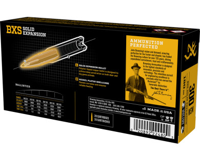 Munitions Browning BXS Calibre 30-06 SPRG 180 grains avis, c...