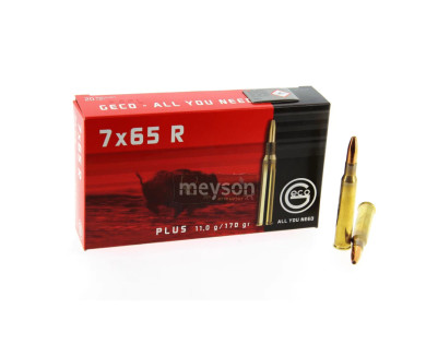 Munitions Geco Plus calibre 7x65R 170gr