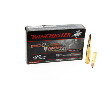 Munititions Winchester Power Max Bonded 270 WIN 130 Gr