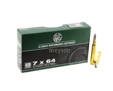 Munitions RWS Calibre 7x64 Id 10.5g