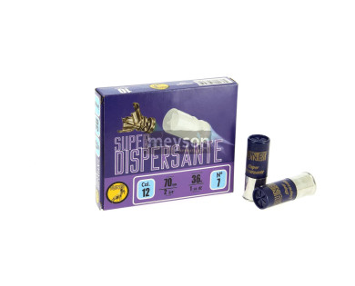 Cartouches de chasse Tunet super dispersante calibre 12
