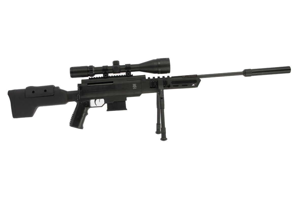 Carabine Black OPS Sniper Tactical 4,5mm 19.9 joules Power Piston + Lunette 6-24x50 avis, caractéristiques, performances Carabine Black OPS Sniper Tactical 4,5mm 19.9 joules Power Piston + Lunette 6-24x50 avis, caractéristiques, performances