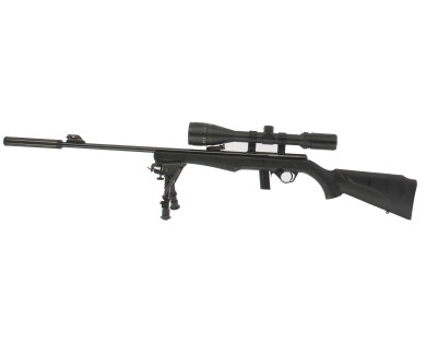 Carabine Rossi 8122 Calibre 22LR Synthétique noire + Pack SNIPER 6-24x50