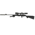 Carabine Rossi 8122 Calibre 22LR Synthétique noire + Pack SNIPER 6-24x50